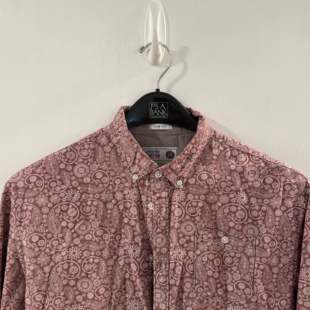 Men’s paisley 70s shirt